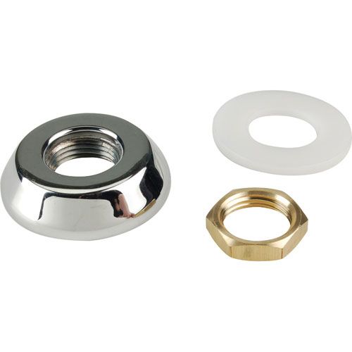 T&S Brass 16783-40 Glass Filler Flange , Dk/Wl Mt