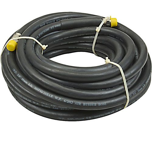 T&S Brass 5HR2HSE50 Hose (3/8" X 50Ft, Black)