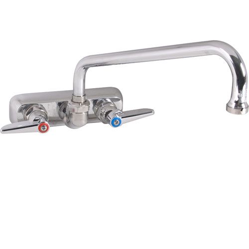 T&S Brass B-1117-M 4" Wall Faucet ,10"Spt,Leadfree