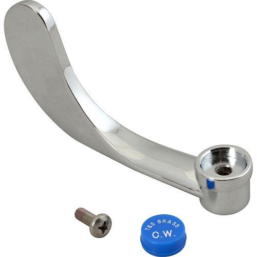 T&S Brass WH4C Handle- 4" Chrome Handicap (Cold)