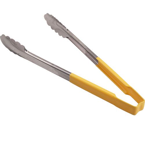 Tong Ss 12" Grip Yellow For Vollrath/Idea-Medalie - Part# 4781250