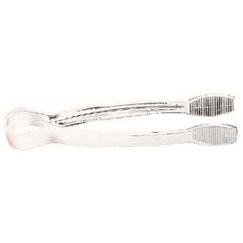 Tongs , 6"l, Flat, Clear Plst For Cambro - Part# Tg6-135
