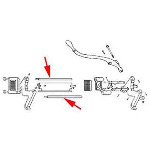 Vollrath 45614-1 Guide Rod 