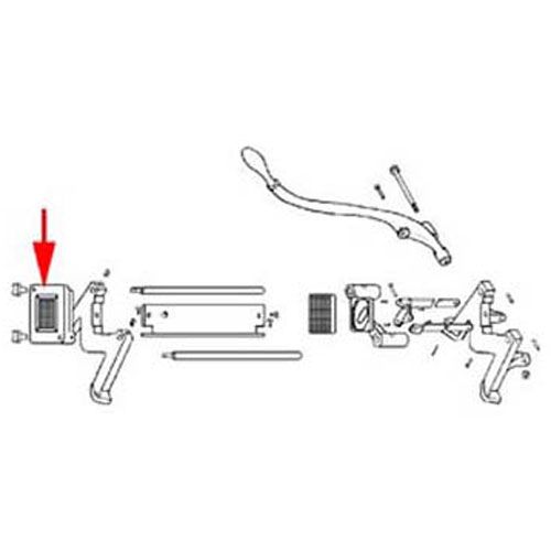 Vollrath 45749-2584 Blade Assembly Bpc 3/8In Voll/Bloomfld 14 Blds As