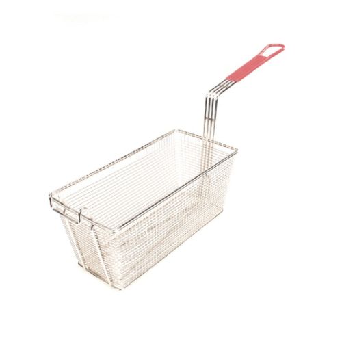 Vulcan Hart 00-499223-00001 Fryer Twin Size Basket 13-1/4"L X 6-5/8" W X 6" H Coated Handle