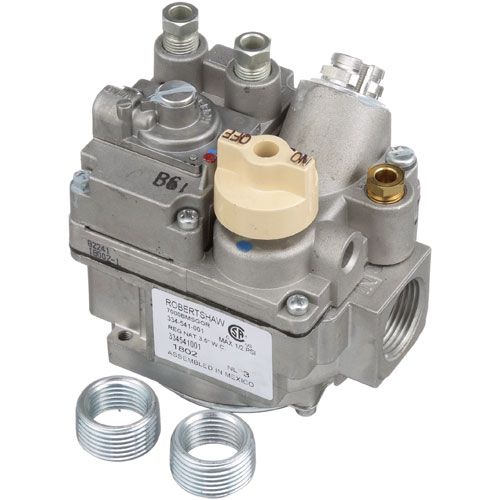 Vulcan Hart 412196-00G11 3/4" FPT Natural Gas Safety Bleed Gas Actuator W/Pilot 300,000 BTU