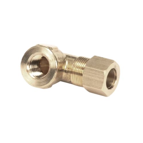 Vulcan Hart FP-086-43 Range Fitting Tube 90° Brass 7/16" X 1/4" FPT