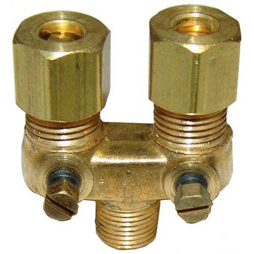 Vulcan Hart VH409557-3 Dual Pilot Adjustment Valve, 1/8 MPT X 1/4 CC