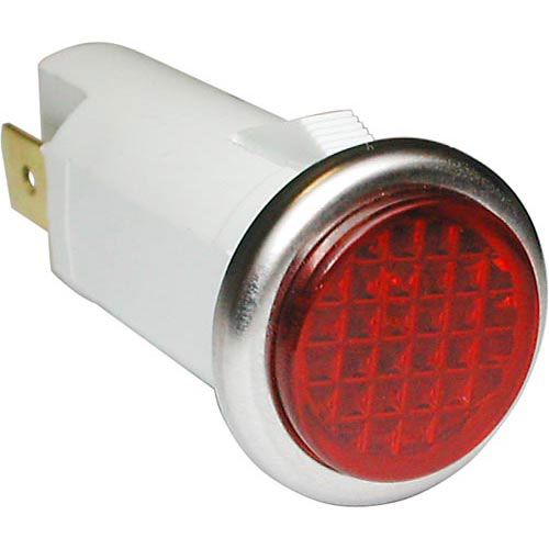 Wells 51157 Signal Light Red 1/2" 250V