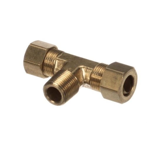 Groen Z074593 3-Way Brass Tee 1/2" Tube x 1/2" Tube x 3/8" MPT