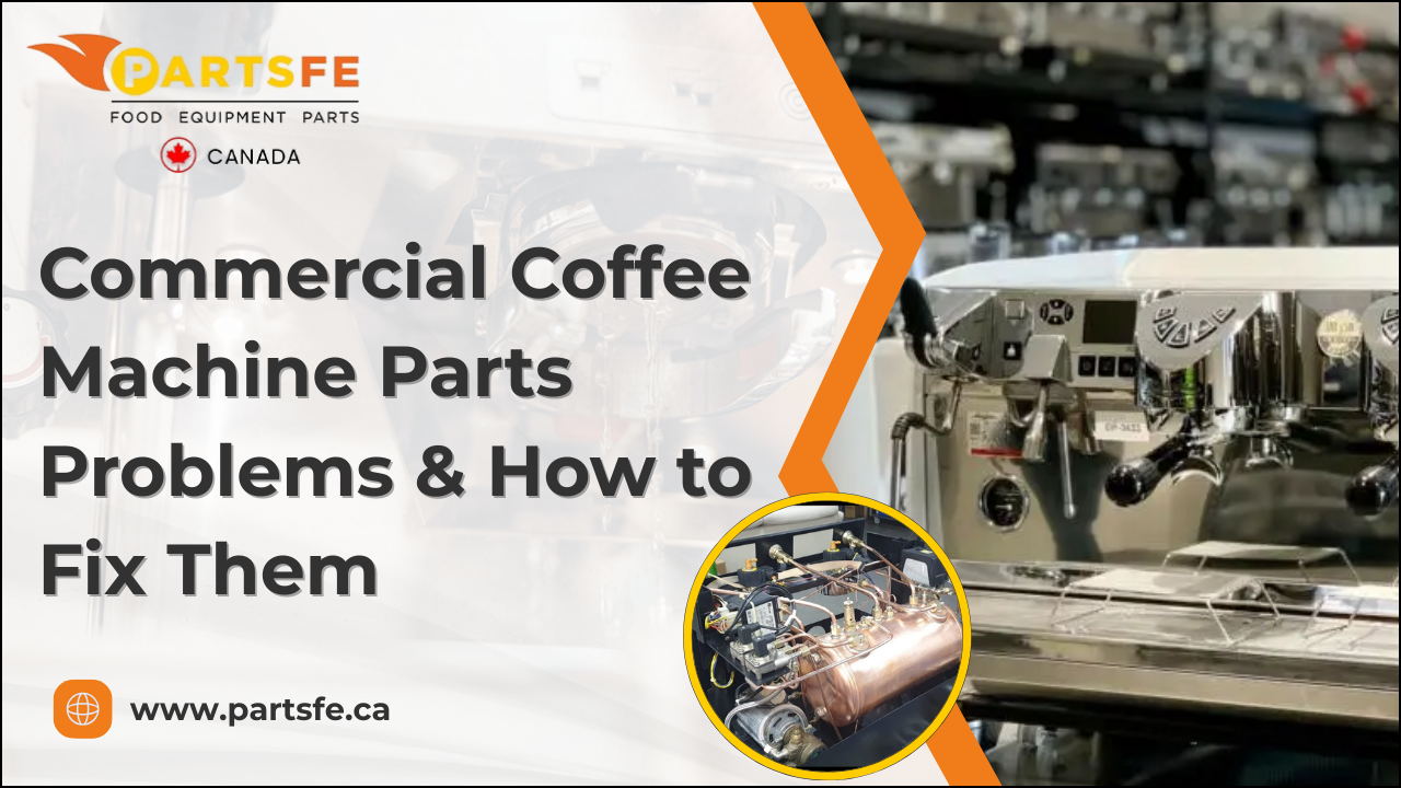 Commercial Coffee Machine Parts Problems & How to Fix Them_PartsFeCa
