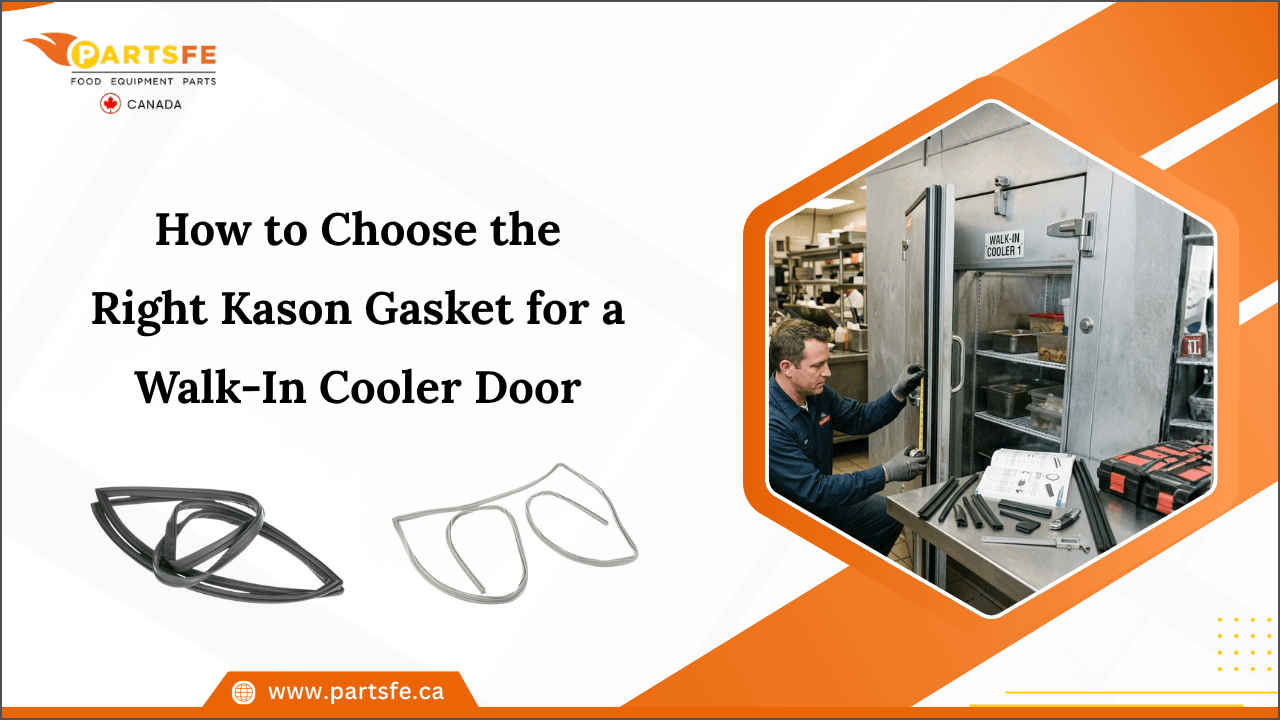 How to Choose the Right Kason Gasket for a Walk-In Cooler Door_PartsFe CA