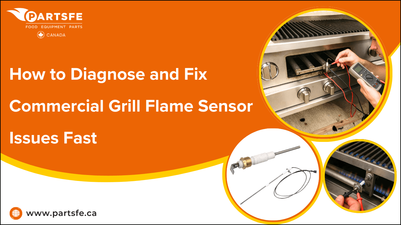 How to Diagnose and Fix Commercial Grill Flame Sensor Issues Fast-PartsFeCa