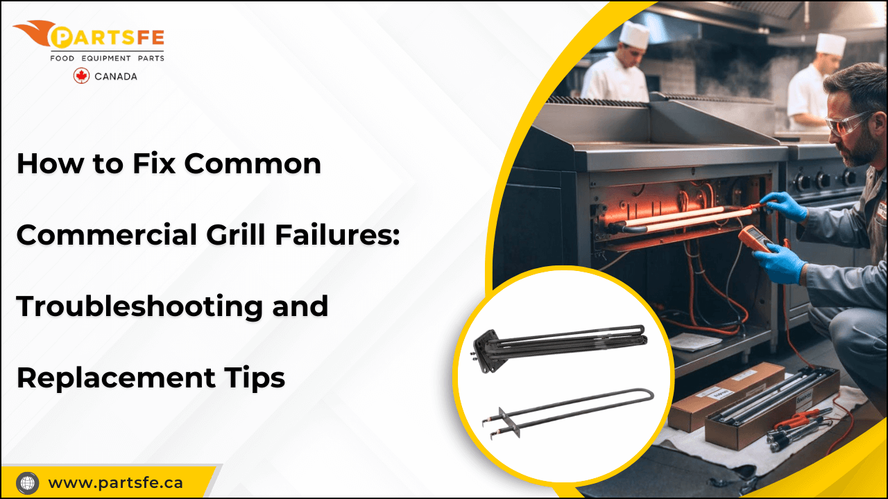 How to Fix Common Commercial Grill Failures Troubleshooting & Replacement Tips-PartsFe CA