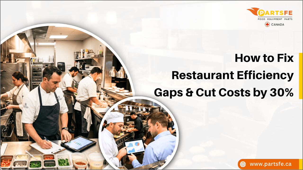 How to Fix Restaurant Efficiency Gaps & Cut Costs by 30%_Partsfe CA