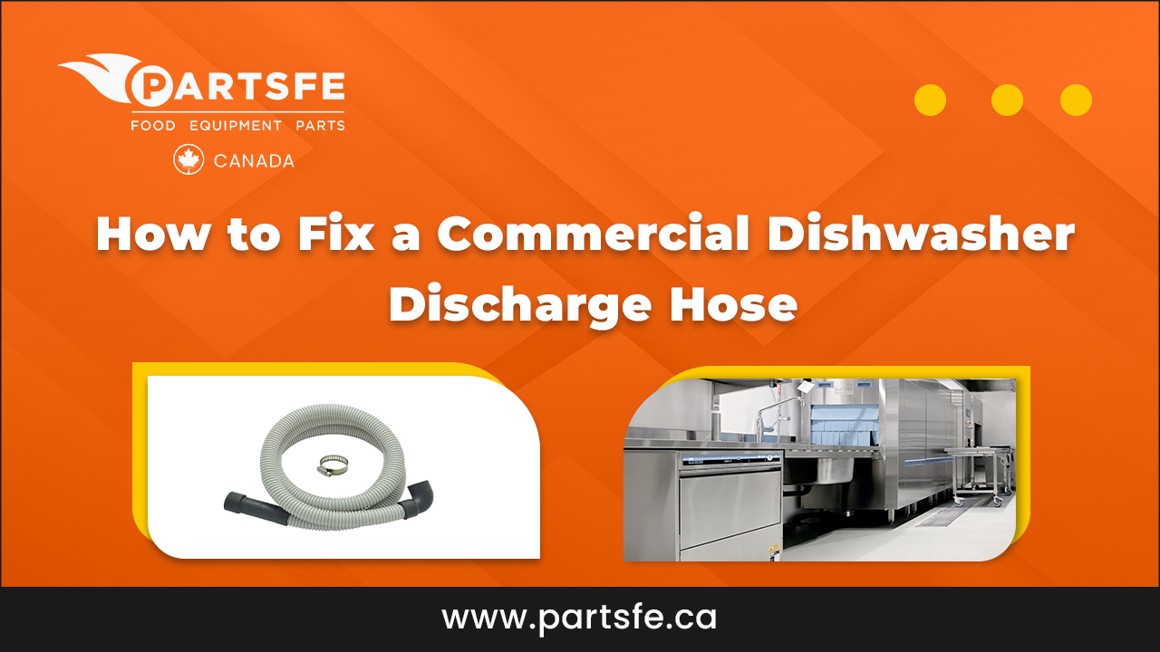  How to Fix a Commercial Dishwasher Discharge Hose