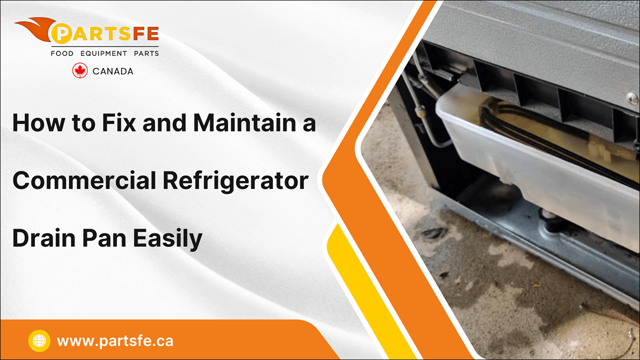How to Fix and Maintain a Commercial Refrigerator Drain Pan Easily-PartsFeCa