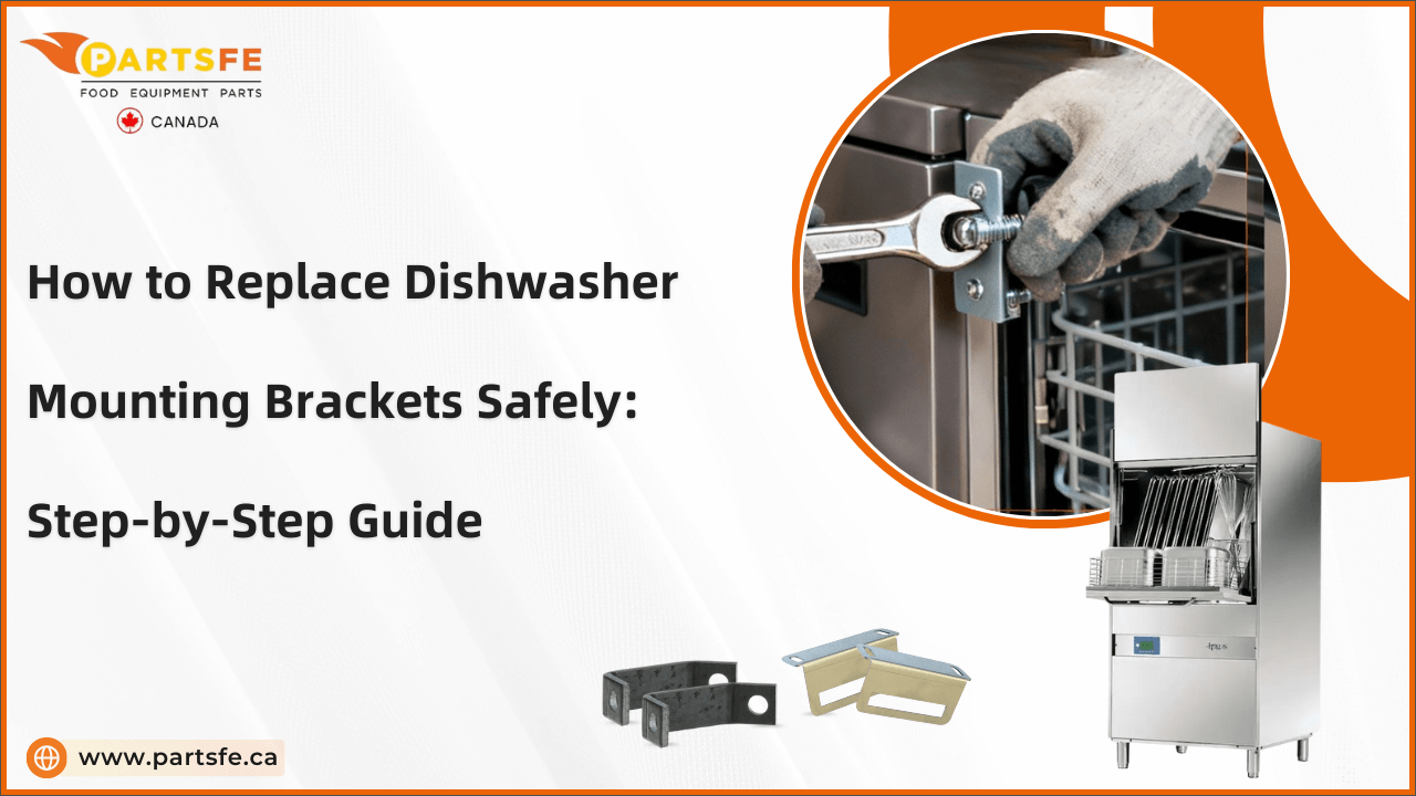 How to Replace Dishwasher Mounting Brackets Safely: Step-by-Step Guide -PartsFe CA