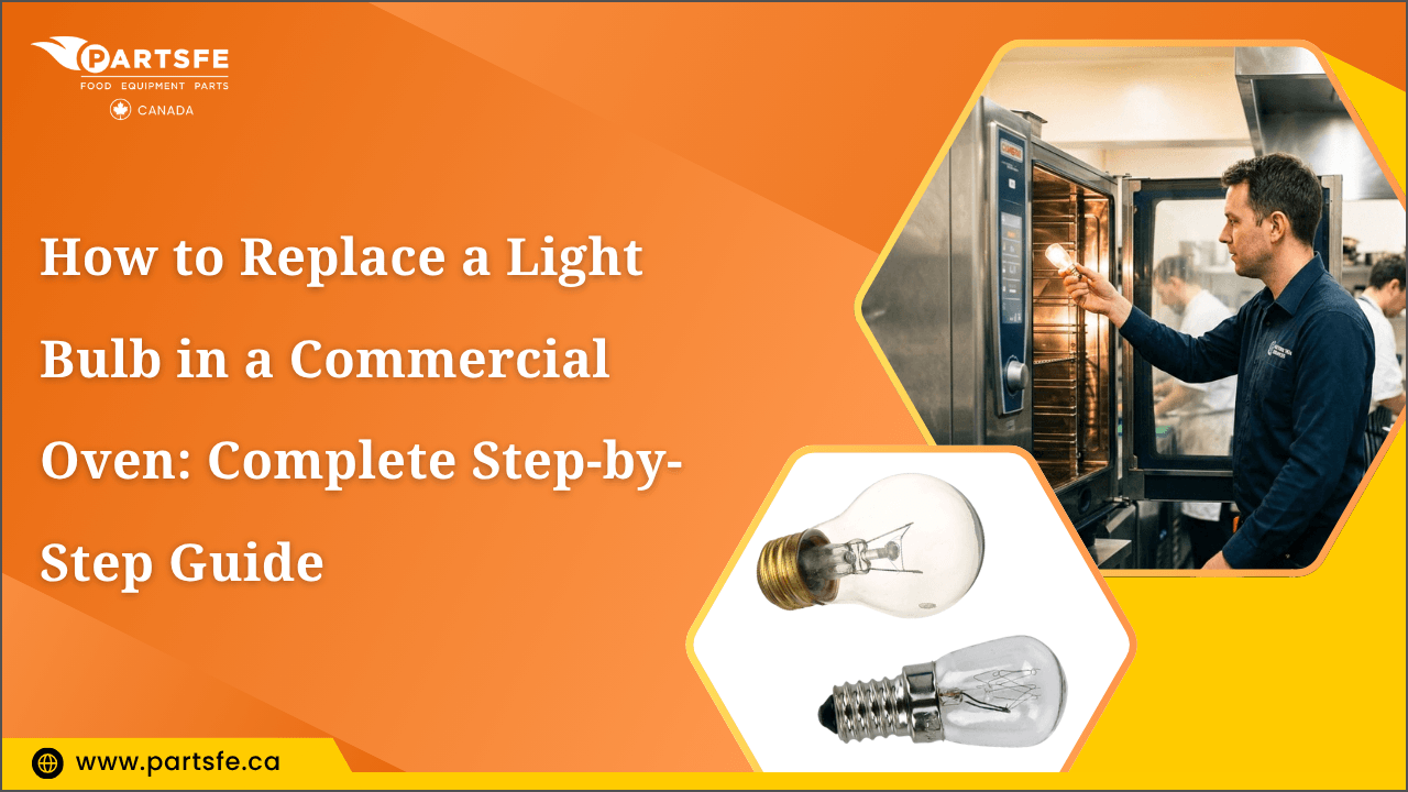 How to Replace a Light Bulb in a Commercial Oven: Complete Step-by-Step Guide_PartsFe CA