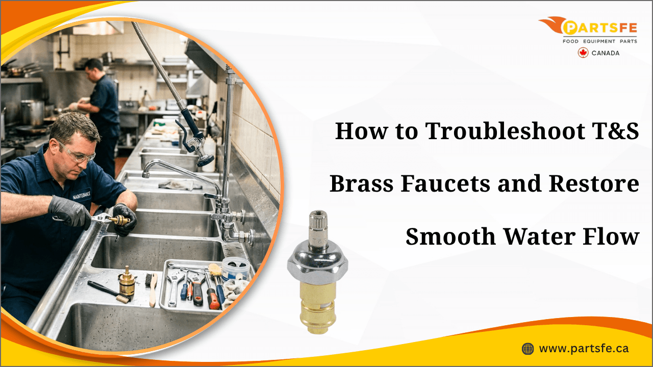 How to Troubleshoot T&S Brass Faucets and Restore Smooth Water Flow_PartsFe CA