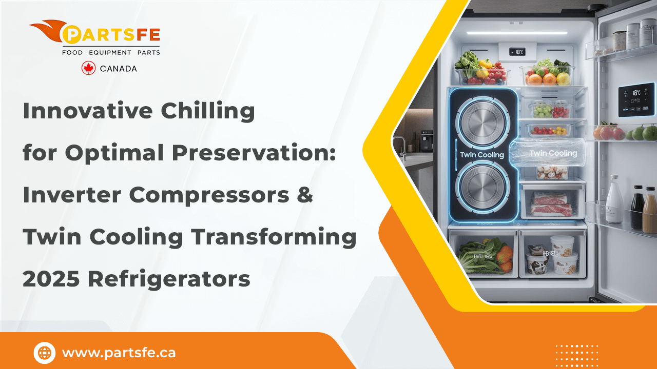 Innovative Chilling for Optimal Preservation: Inverter Compressors & Twin Cooling Transforming 2025 Refrigerators-PartsFe Ca