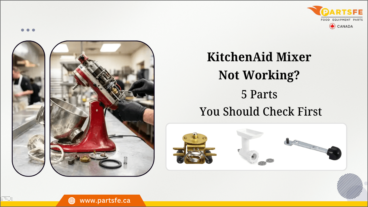 KitchenAid Mixer Not Working? 5 Parts You Should Check First_PartsFe CA