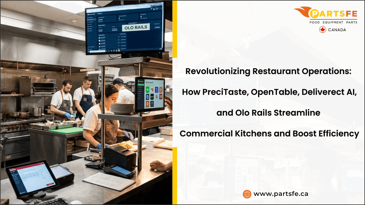 Revolutionizing Restaurant Operations: How PreciTaste, OpenTable, Deliverect AI, and Olo Rails Streamline Commercial Kitchens and Boost Efficiency-PartsFe CA