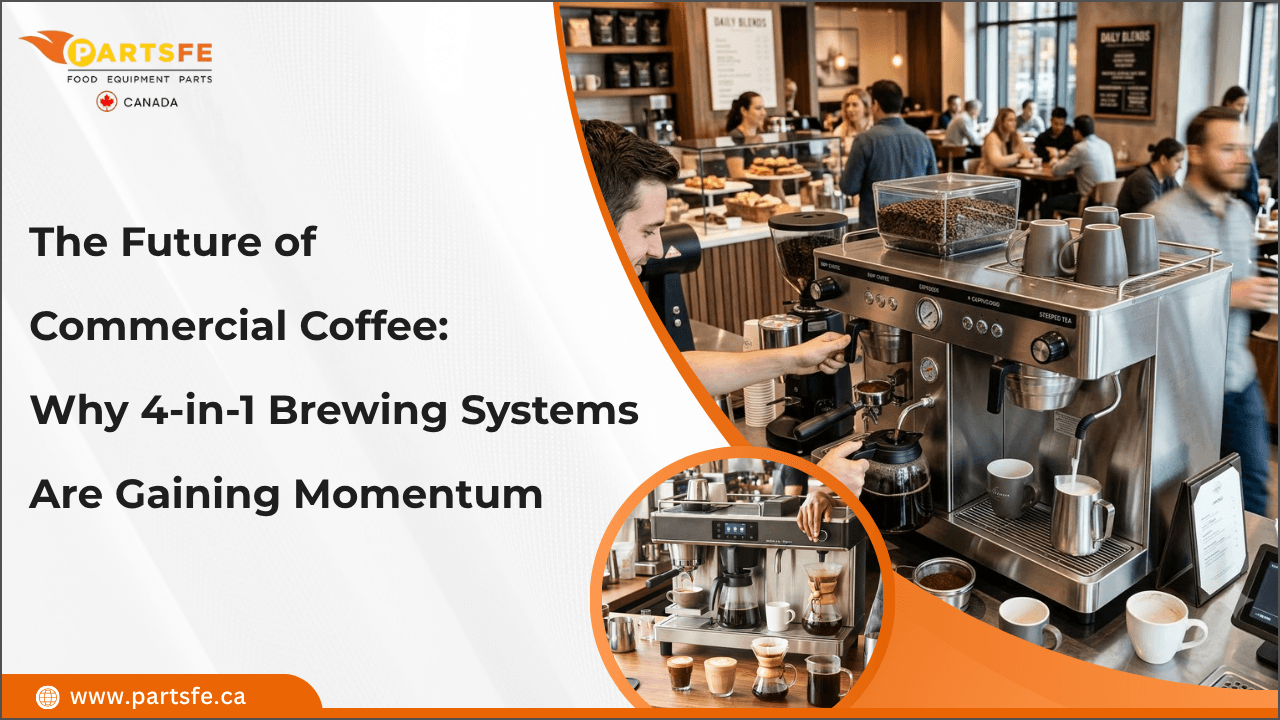 The Future of Commercial Coffee: Why 4-in-1 Brewing Systems Are Gaining Momentum_PartsFe CA