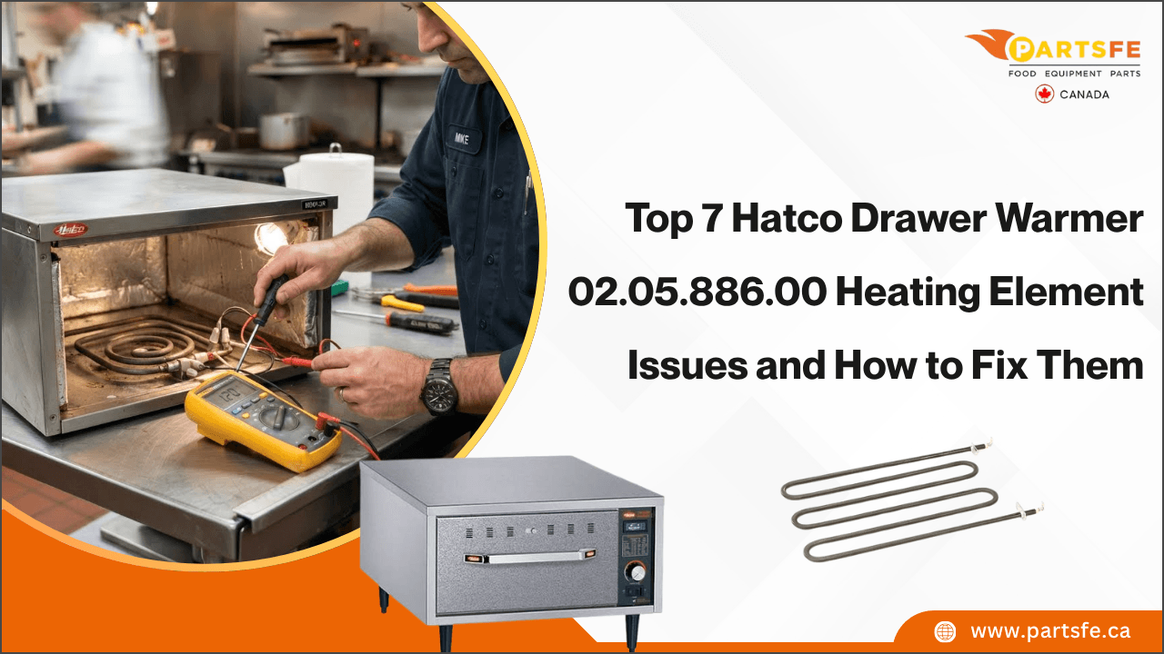 Top 7 Hatco Drawer Warmer 02.05.886.00 Heating Element Issues and How to Fix Them_PartsFe CA