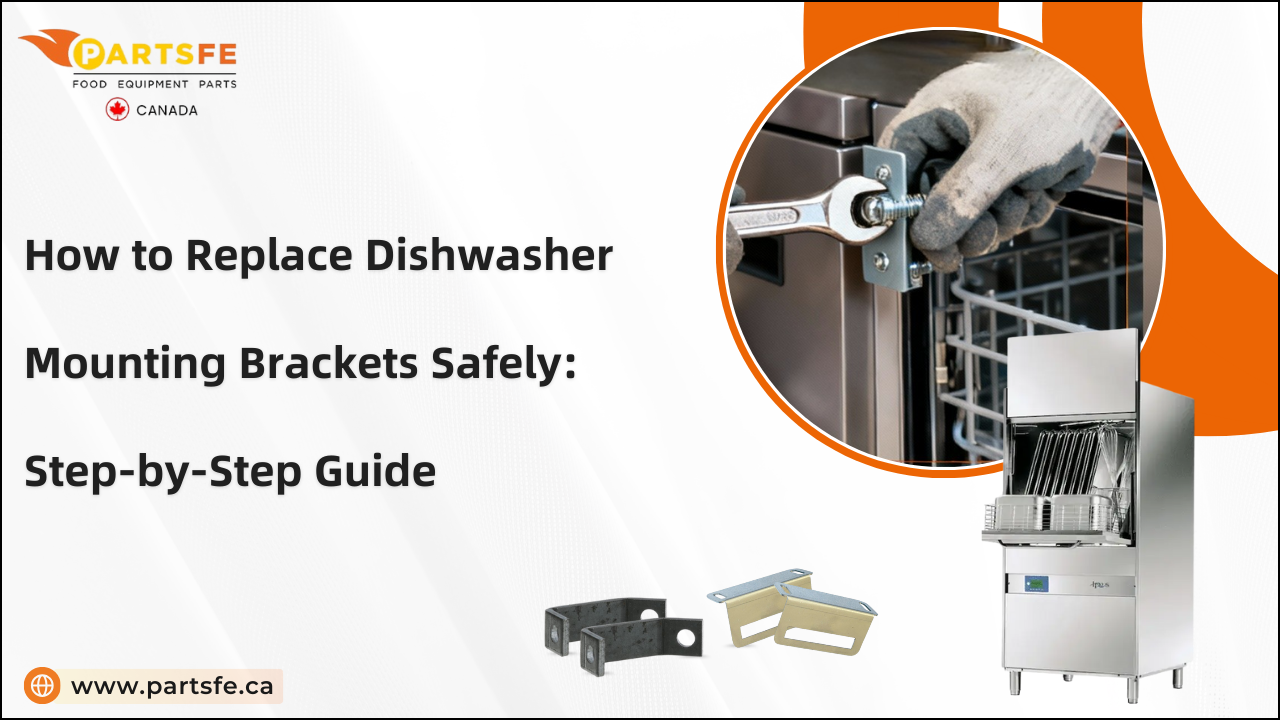 How to Replace Dishwasher Mounting Brackets Safely: Step-by-Step Guide -PartsFe CA
