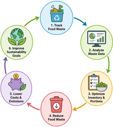 How AI Waste Systems Continuously Improve Restaurant Efficiency and ROI_PartsFe CA